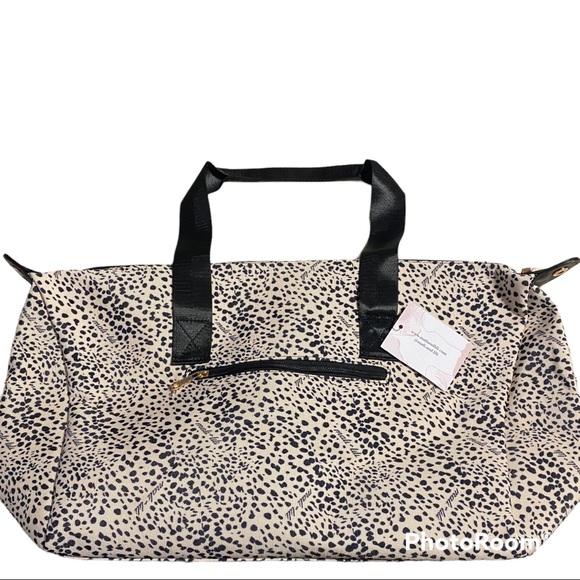 mali &lili Handbags - A mali  & lili weekender bag. Large size in leopard colour